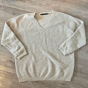 Jenni Kayne Oatmeal Cabin Sweater